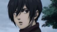 Mikasa as seen in Attack on Titan's fourth season (Image via MAPPA Studios)